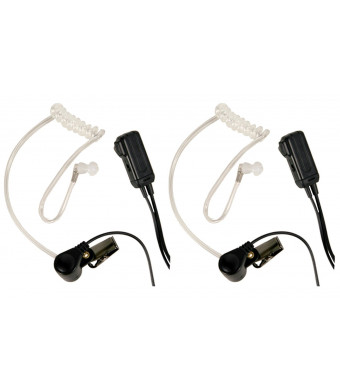 Midland AVPH3 Transparent Security Headsets with PTT/VOX - Pair