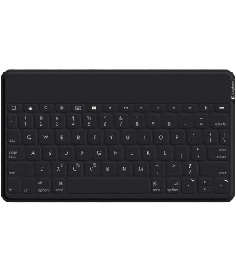 Logitech Keys-To-Go Ultra-Portable Bluetooth Keyboard for iPad, Black (920-006701)