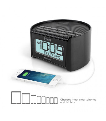 iHome Bluetooth Dual Alrm Clock Radio