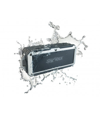 Sharkk ²O Bluetooth Speaker Wireless Waterproof Speaker IP67 Outdoor Weatherproof Shower Beach and Pool Speaker
