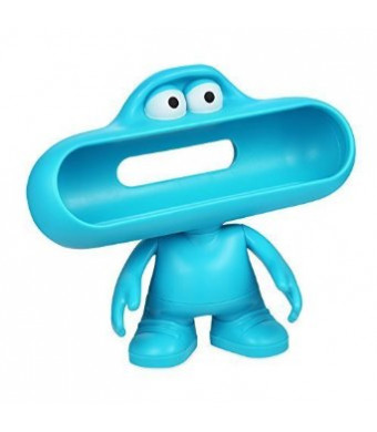 Zoukfox Pill Bluetooth Speaker Bracket, Dude Stand Character for Beats Pill Portable Audio Speaker Cover Case(blue)
