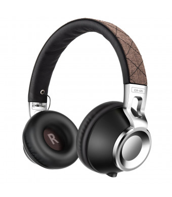 Sound Intone CX-05 Noise Isolating Headphones with Microphone for Smartphones - Brown