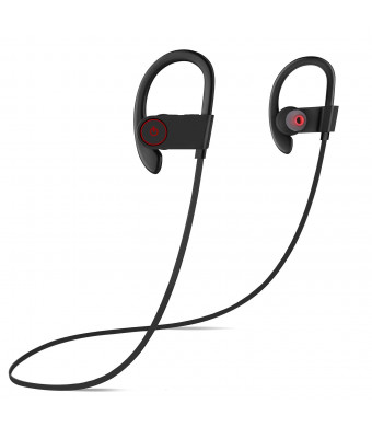 Bluetooth Headphones, Otium Wireless Headphones -Sweatproof -Stereo Sound with Bass, Noise Cancell