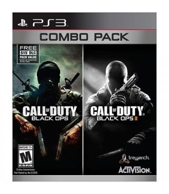 Call of Duty Black Ops I and II Combo Pack with First Strike Map for Sony PS3