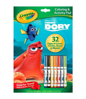 Disney Frozen Finding Dory Coloring and Activity Pad