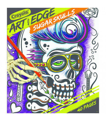 Crayola Art with Edge Sugar Skulls Collection Coloring Pages
