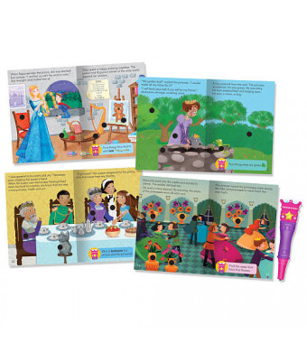 Educational Insights Hot Dots Jr. Princess Fairy Tales Interactive Storybook Set