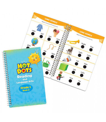 Educational Insights Hot Dots Let's Master Grade 1 Reading with Talking Pen