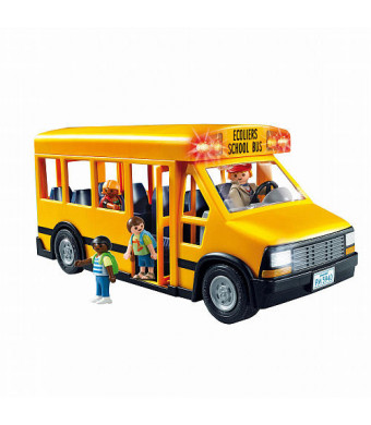 Playmobil City Life School Bus 12 Pieces