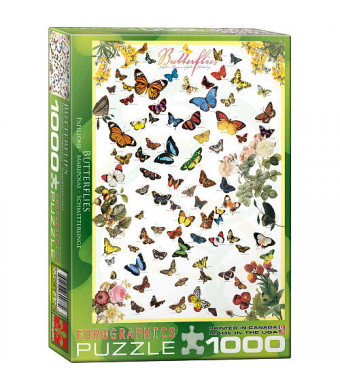 Butterflies Jigsaw Puzzle - 1000-Piece