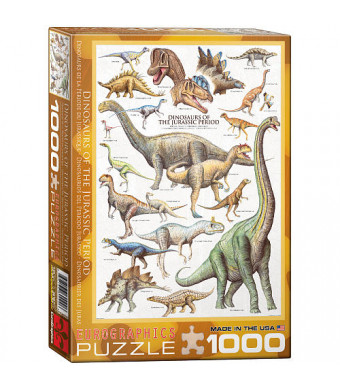 Dinosaurs Jurassic Period Jigsaw Puzzle - 1000-Piece