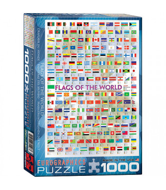 Flags of the World 2008 Jigsaw Puzzle - 1000-Piece