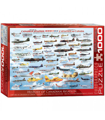 History of Canadian Aviation Jigsaw Puzzle - 1000-Piece