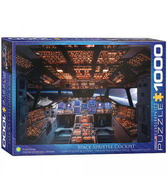 Columbia Space Shuttle Cockpit Jigsaw Puzzle - 1000-Piece