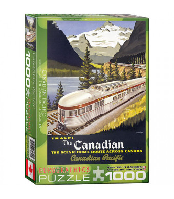 EuroGraphics Travel The Canadian Jigsaw Puzzle - 1000-Piece
