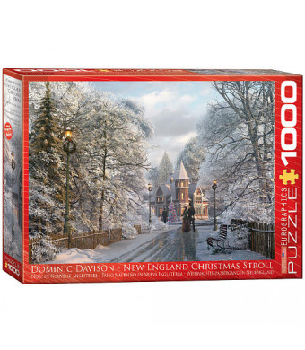 New England Christmas Stroll 1000-Piece Puzzle