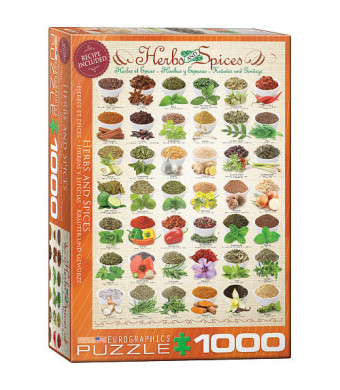 EuroGraphics Herbs And Spices Jigsaw Puzzle - 1000-Piece