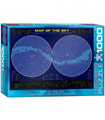 Map of the Sky Jigsaw Puzzle - 1000-Piece