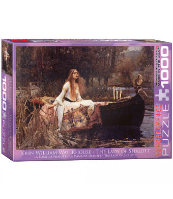 The Lady of Shalott (1888) Jigsaw Puzzle - 1000-Piece
