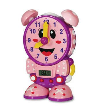 Telly the Teaching Time Clock - Pink
