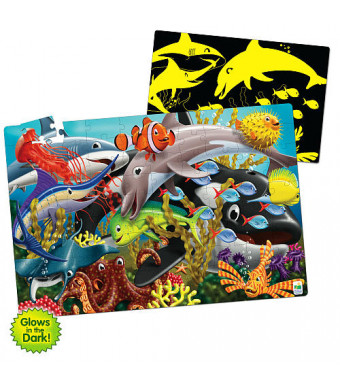 Puzzle Doubles Glow In The Dark Sea Life