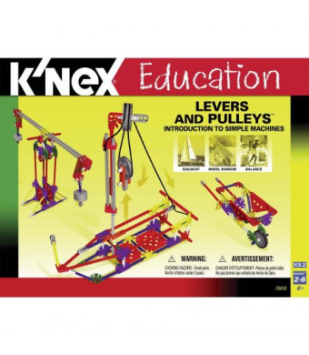 K'NEX Education: Intro to Simple Machines - Levers and Pulleys Building Set
