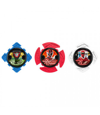 Power Rangers Ninja Steel - Ninja Star Power Pack (Red/White/Blue)
