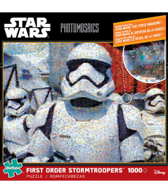 Star Wars 1000 Piece Photomosaics Puzzle - STORM TROOPERS - all images from Star Wars Episode VII