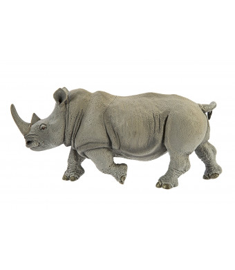 Safari Ltd Wildlife Wonders – White Rhino – Realistic Hand Painted Toy Figurine Model – Quality Construction from Safe and BPA Free Materials – For Ages 3 and Up – Large