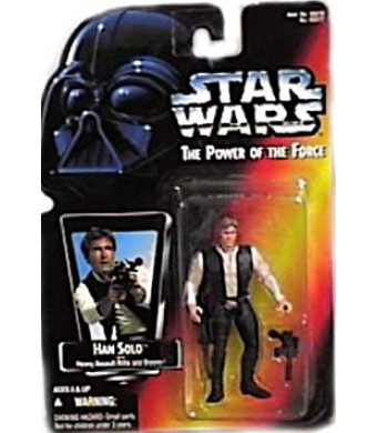 Star Wars: Power of the Force Red Card Han Solo Action Figure