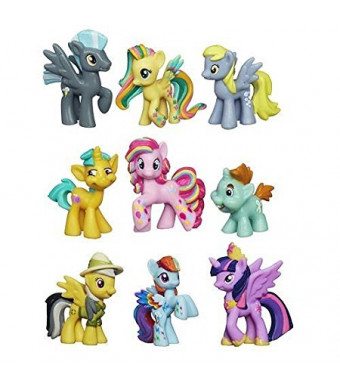 My Little Pony Friendship Is Magic Minis Set of 9 - Daring Pony Story, Ponyville Newsmaker and Soaring Pegasus