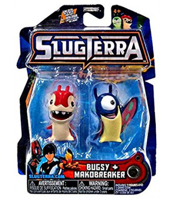 Jakks Pacific Slugterra Series 5 Bugsy and Makobreaker Mini Figure 2-Pack