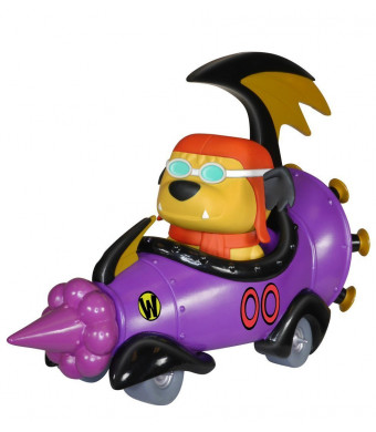 FunKo POP Rides: Wacky Racers - Hanna Barbera Mean Machine with Goggled Muttley POP