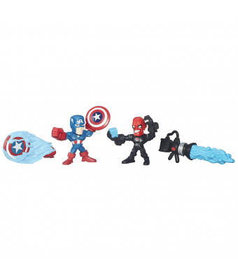 Marvel Super Hero Mashers Micro Captain America vs. Iron Skull 2-Pack