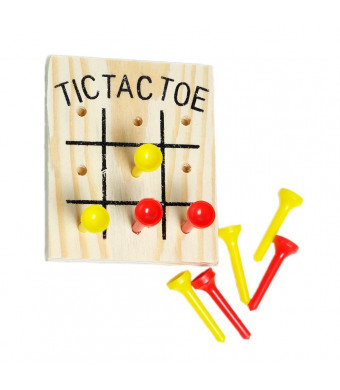 Shindigz Wooden Tic Tac Toe Games
