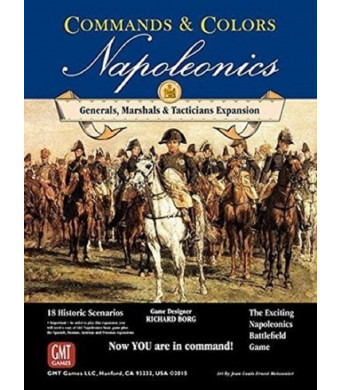 GMT Games Commands and Colors: Napoleonics Expansion 5: Generals, Marshalls, Tacticians