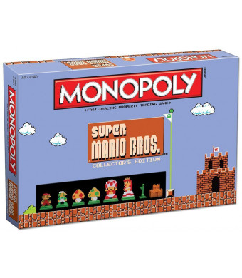 USAopoly Monopoly: Super Mario Bros Collector's Edition Board Game