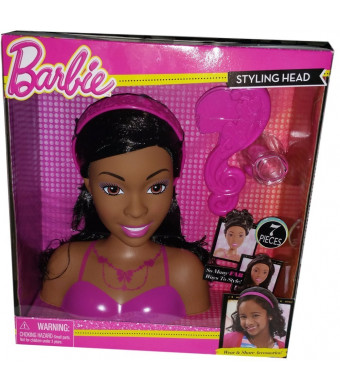 Just Play African American Barbie Styling Head (Small)