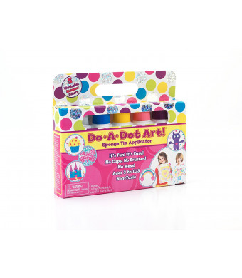 Do A Dot Art! Markers 5-Pack Shimmer Washable Paint Markers, The Original Dot Marker
