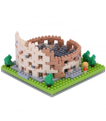 Nanoblock Colosseum Building Blocks Kit (300 Piece)