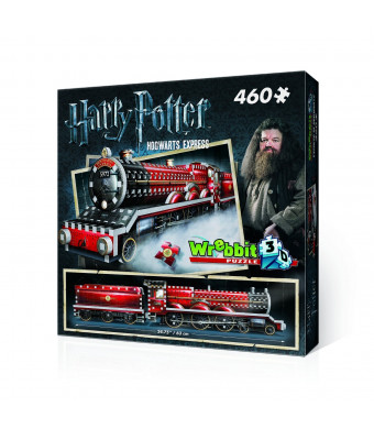 WREBBIT 3D Hogwarts Express 3D Jigsaw Puzzle (460 Pieces)