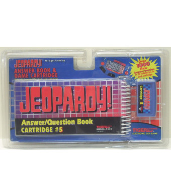 Jeopardy Answer/Question Book Cartridge #5 by Tiger Electronics