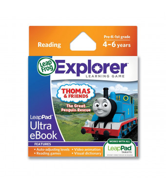 LeapFrog Enterprises LeapFrog LeapPad Ultra eBook Adventure Builder: Thomas and Friends: The Great Penguin Rescue (works with all LeapPad tablets)