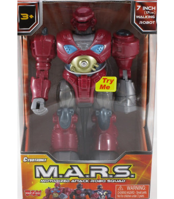 Hap-p-kid M.A.R.S. Motorized Attack Robo Squad - Red Robot