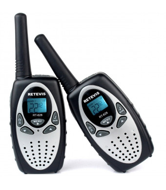 Retevis RT628 Kids Walkie Talkies VOX UHF 462.550-467.7125MHz 22 Channel FRS/GMRS 2 Way Radio for Kids (1 Pair)