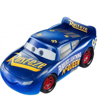 Disney Pixar Cars 3 Transforming Fabulous Lightning McQueen Playset