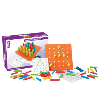 Lauri Early Learning Stringing Pegs & Pegboard Set