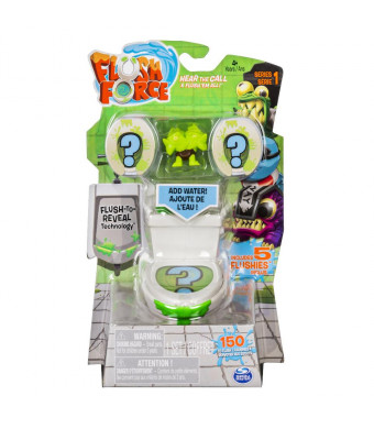 Flush Force Series 1 Filthy Set with 5 Collectible Flushies