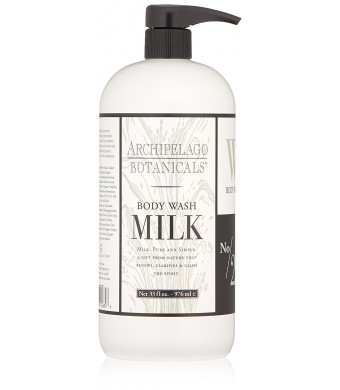 Archipelago Milk Body Wash,33 Fl Oz