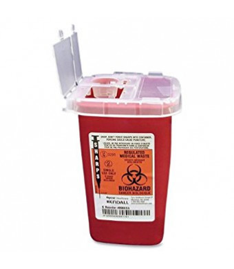 CONTAINER,SHARPS,W/LID,1QT